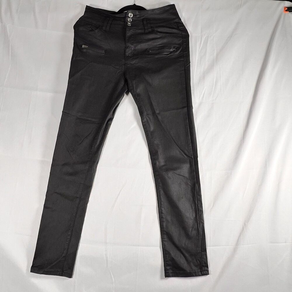 Black Pleather Pants